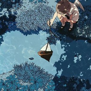 带土抓住玖辛奈的头发
